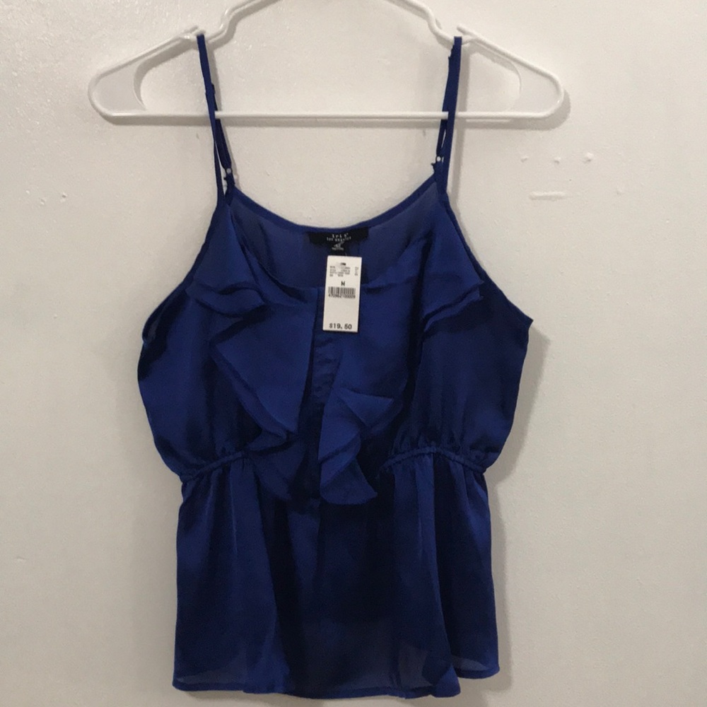 !!!Wet Seal royal blue Cami women’s M new w/ tags